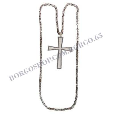 BRASS CROSSES AND CHAINS